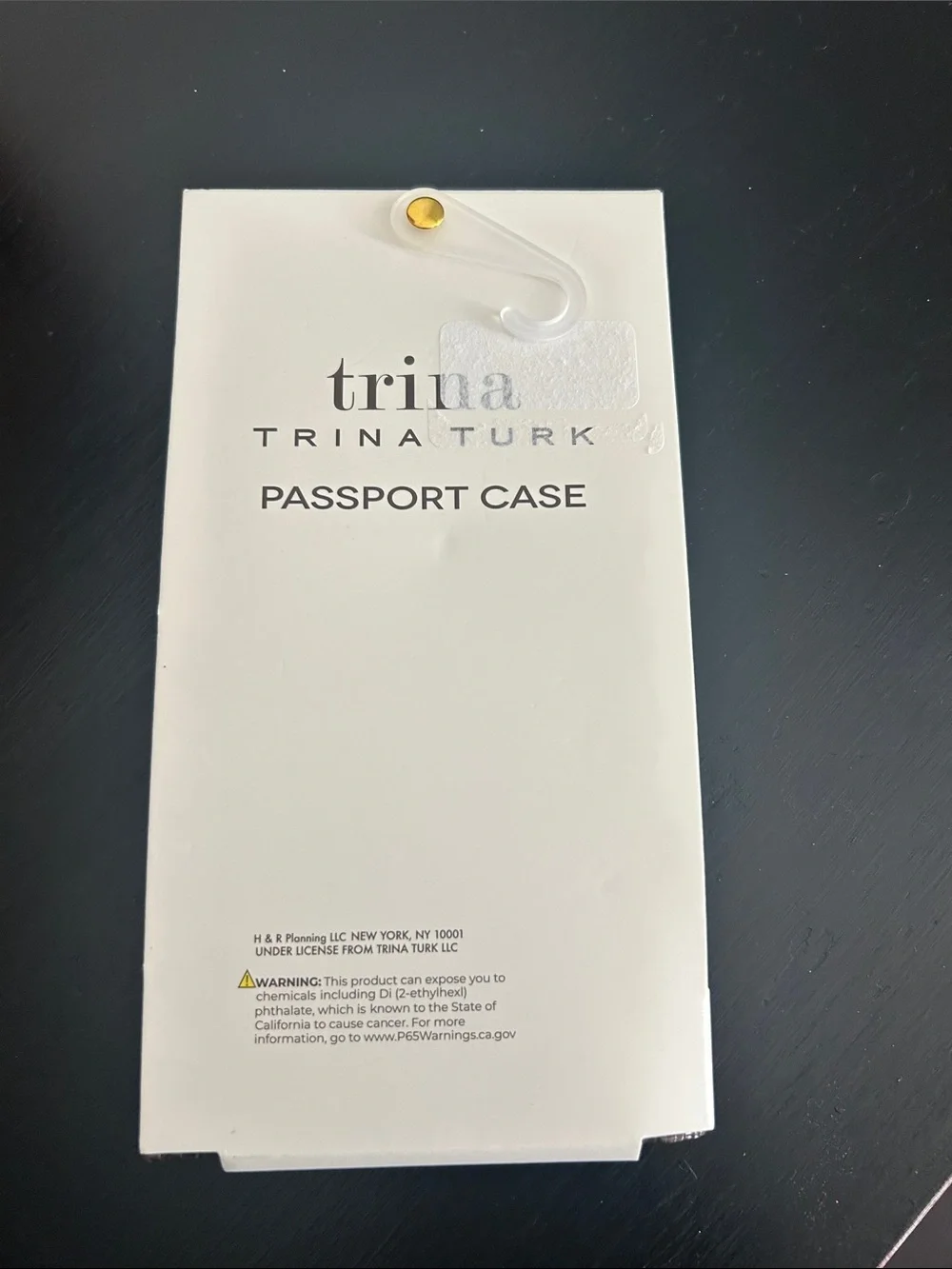 Trina Turk Brown and Cream Polka Dot Passport Case. New Stylish Travel 🧳